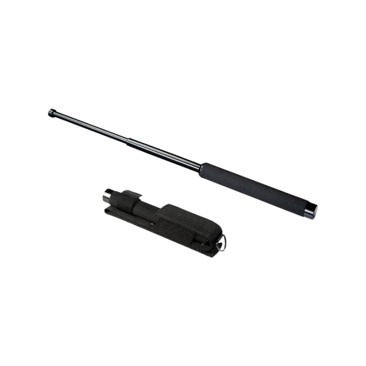 26-inch Black Steel Telescopic Pole with Nylon Holster 26-inch Black Steel Telescopic Pole with Nylon Holster