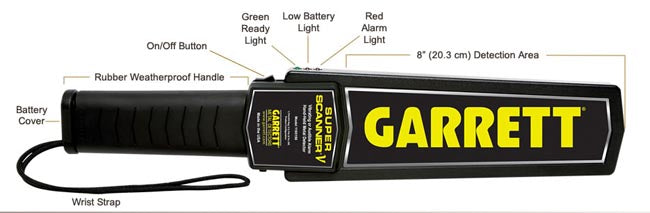 Super Scanner V : Le Détecteur de Métaux Portable Garrett Super Scanner V : Le Détecteur de Métaux Portable Garrett