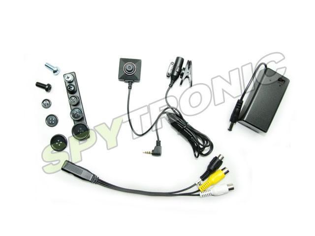 Lawmate Caméra cachée noir et blanc (bouton/vis) Lawmate Caméra cachée noir et blanc (bouton/vis)