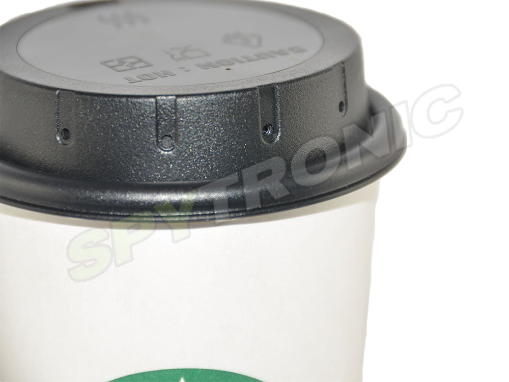LawMate Couvercle de tasse à café avec caméra haute LawMate Couvercle de tasse à café avec caméra haute