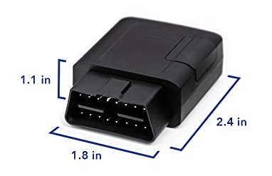 Axia GPS TRAX 4G, real-time via OBD-II port connection