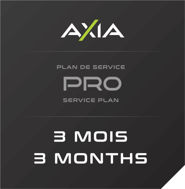 Axia plan de service GPS 3 mois PRO | Sécurité Spytronic