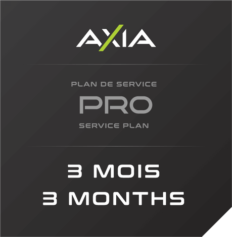 Axia service GPS 3 mois PRO