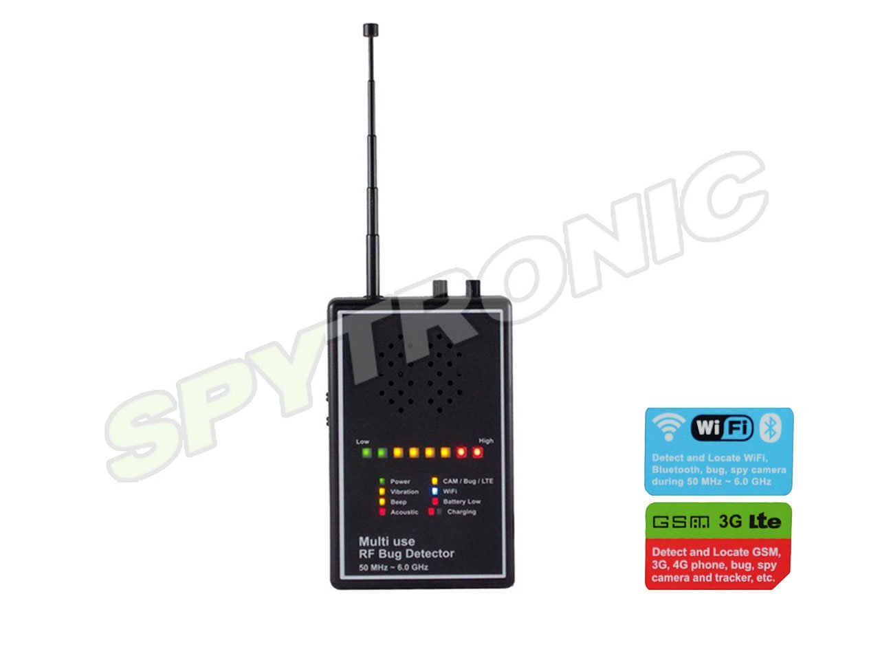 Détecteur multifonction de Signal RF sans fil, GSM, Scanner GPS
