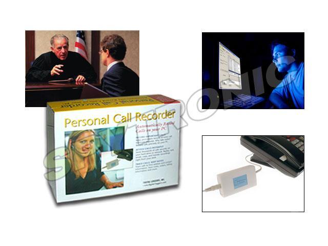 Enregistreur téléphonique audio personnel pour PC