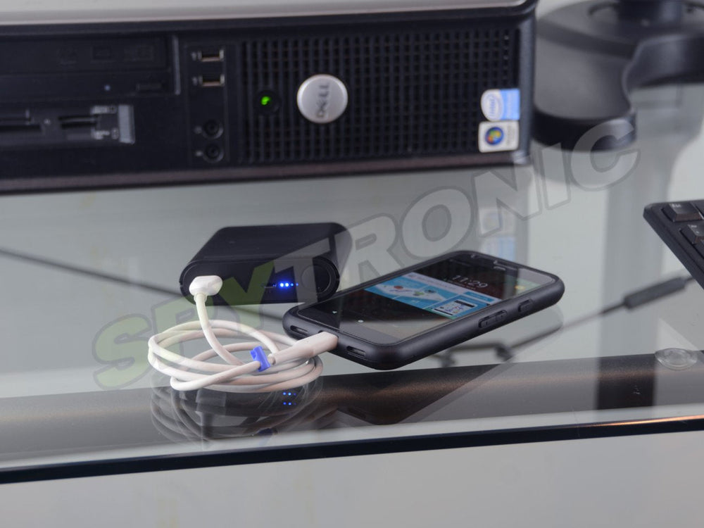 LawMate Banque de recharge USB avec caméra cachée FHD Wi-Fi