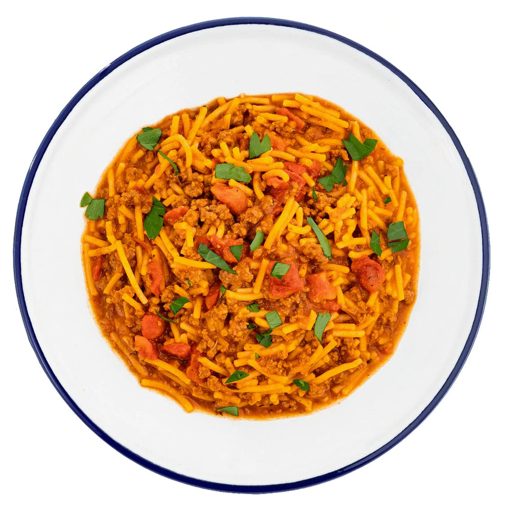 Spaghetti Classic avec sauce à la viande Repas Lyophilisée